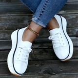 Breathable Platform Sneakers for Women – Stylish & Comfortable Fit
