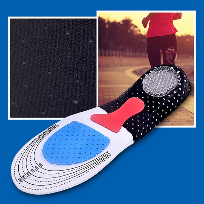 Breathable Shock Absorption Insoles for Men and Women – Arch Support & Comfort