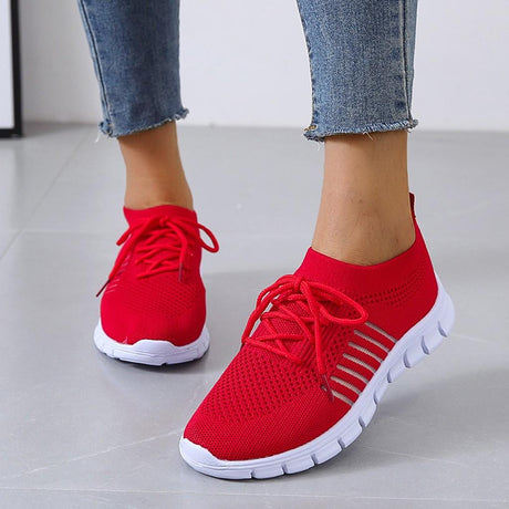 Breathable Slip-On Sneakers for Women – Best Walking Shoes for Comfort & Style