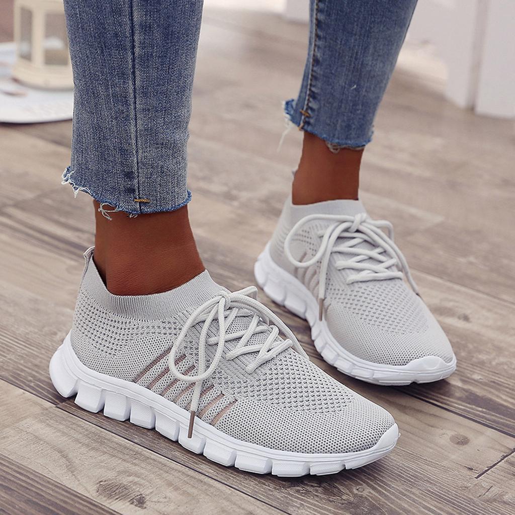 Breathable Slip-On Sneakers for Women – Best Walking Shoes for Comfort & Style