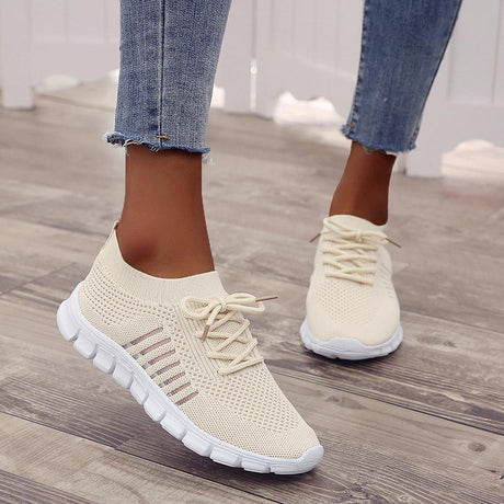 Breathable Slip-On Sneakers for Women – Best Walking Shoes for Comfort & Style