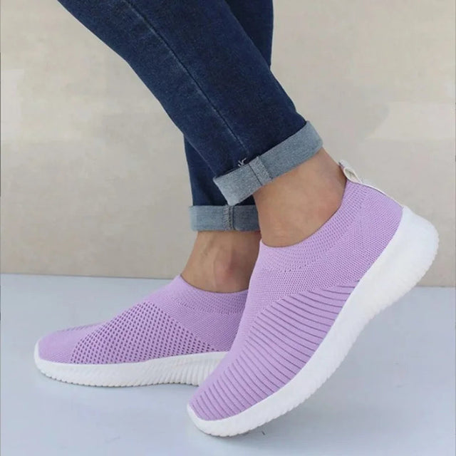 Breathable Slip-On Sneakers for Women – Effortless Style & Comfort