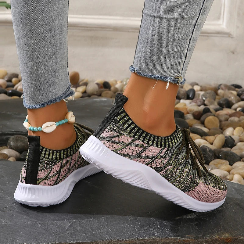 Breathable Slip-On Sneakers for Women – Lightweight & Comfortable