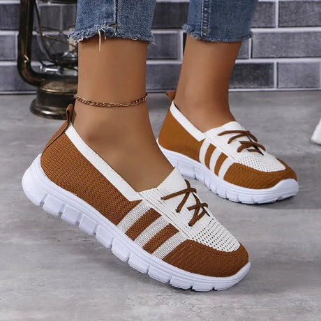 Breathable Slip-On Sneakers for Women – Lightweight & Stylish Comfort
