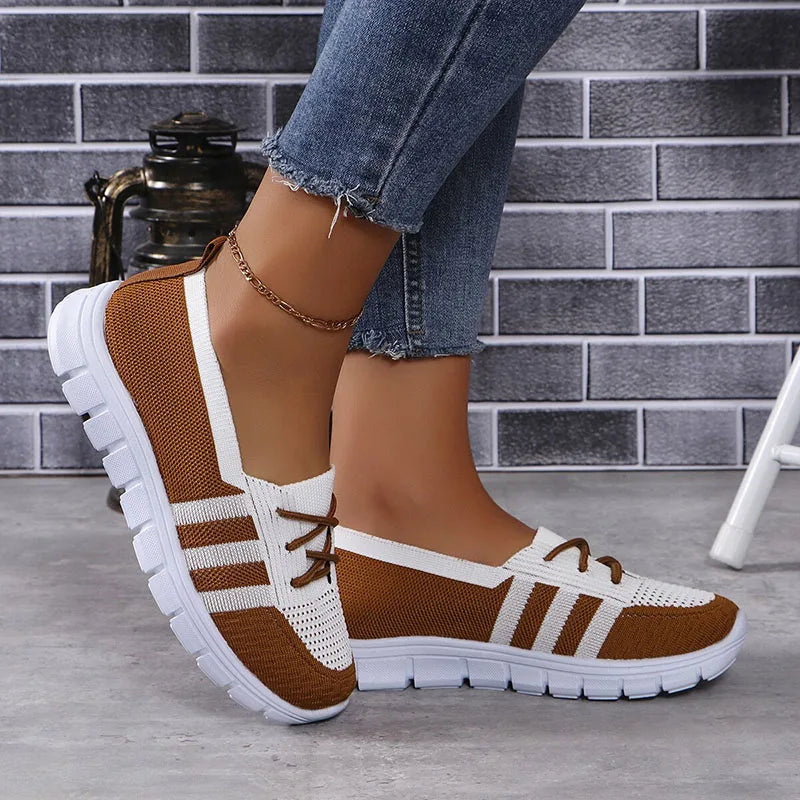 Breathable Slip-On Sneakers for Women – Lightweight & Stylish Comfort