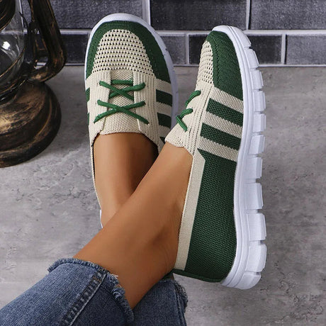 Breathable Slip-On Sneakers for Women – Lightweight & Stylish Comfort
