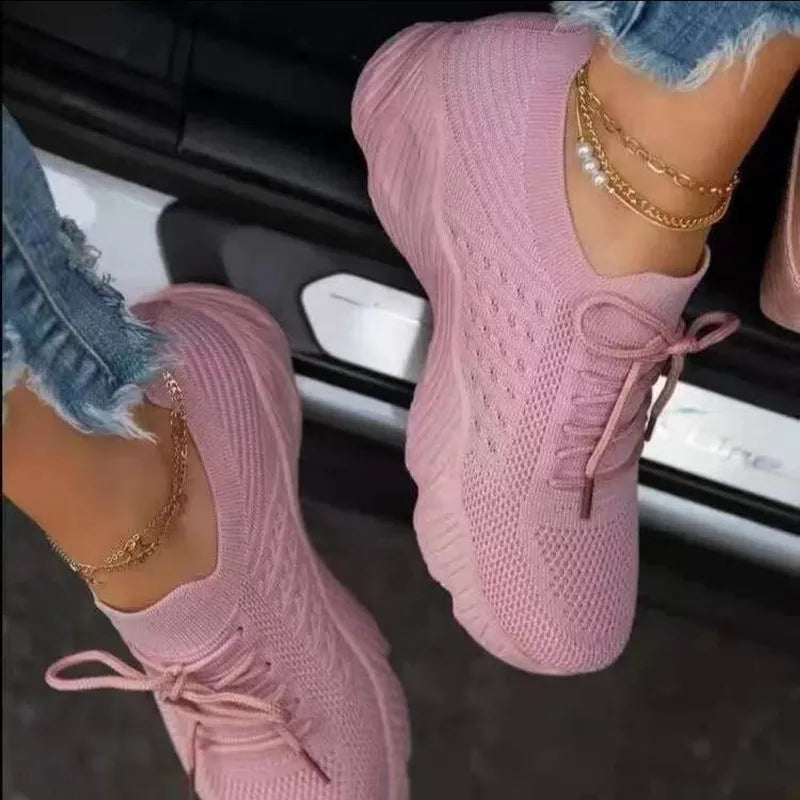 Breathable Slip-On Sneakers for Women – Stylish & Comfortable Everyday Wear