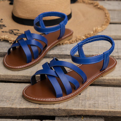 Breathable Cross Strap Sandals for Women – Comfortable & Stylish for Outdoors 4