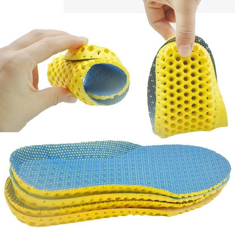 Breathable Honeycomb Mesh Insoles for Men – Comfortable Arch Support & Deodorizing 1