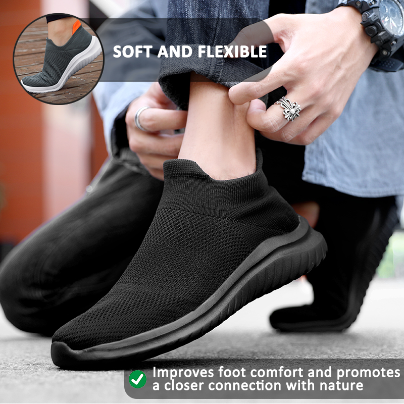 Breathable Knit Sneakers for Men and Women – Stylish & Comfortable 3