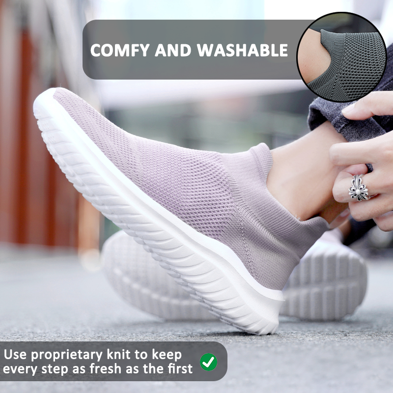 Breathable Knit Sneakers for Men and Women – Stylish & Comfortable 5