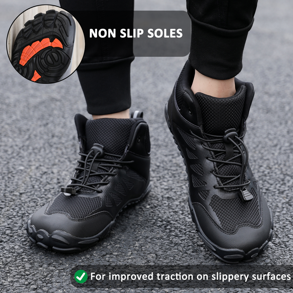 Breathable Lightweight Hiking Shoes for Unisex – Comfortable & Supportive 2
