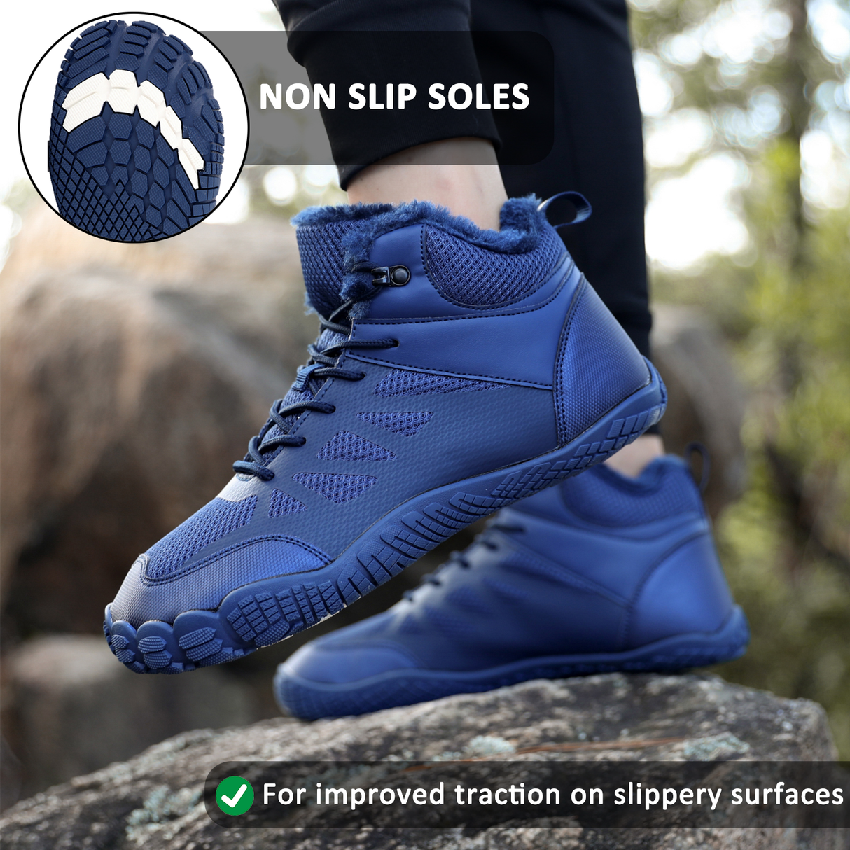 Breathable Lightweight Snow Boots for Unisex – Comfort & Support for Winter Adventures 4