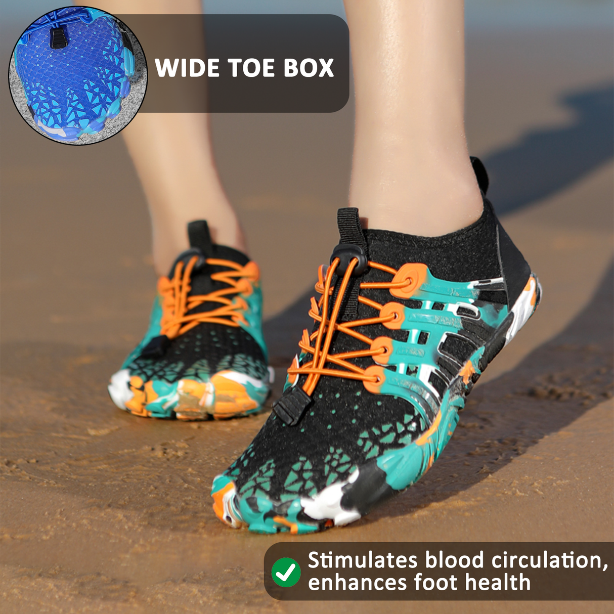Breathable Quick-Dry Water Shoes for Unisex – Comfortable & Flexible Design 1