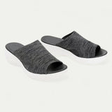 Breathable Wedge Slip On Sandals for Orthopedic Comfort