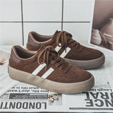 Brown Suede Sneakers for Men – Trendy & Comfortable