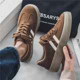 Brown Suede Sneakers for Men – Trendy & Comfortable