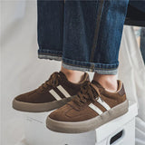 Brown Suede Sneakers for Men – Trendy & Comfortable
