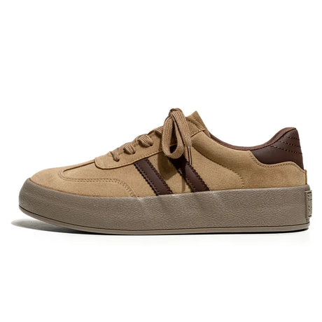 Brown Suede Sneakers for Men – Trendy & Comfortable