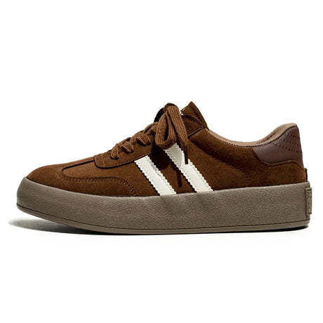 Brown Suede Sneakers for Men – Trendy & Comfortable
