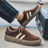 Brown Suede Sneakers for Men – Trendy & Comfortable