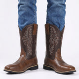 Embroidered Cowboy Boots for Men – Stylish & Durable Western Footwear