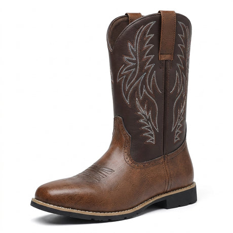 Embroidered Cowboy Boots for Men – Stylish & Durable Western Footwear