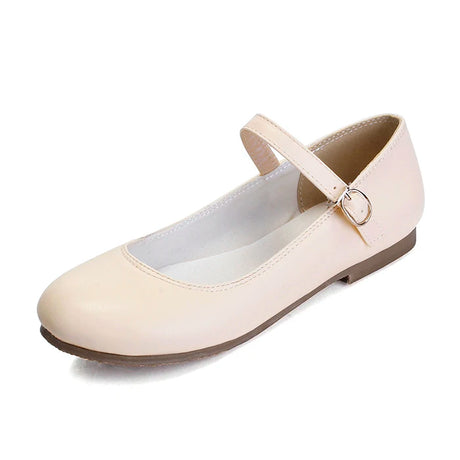 Buckle Strap Mary Jane Flats for Women – Casual & Stylish