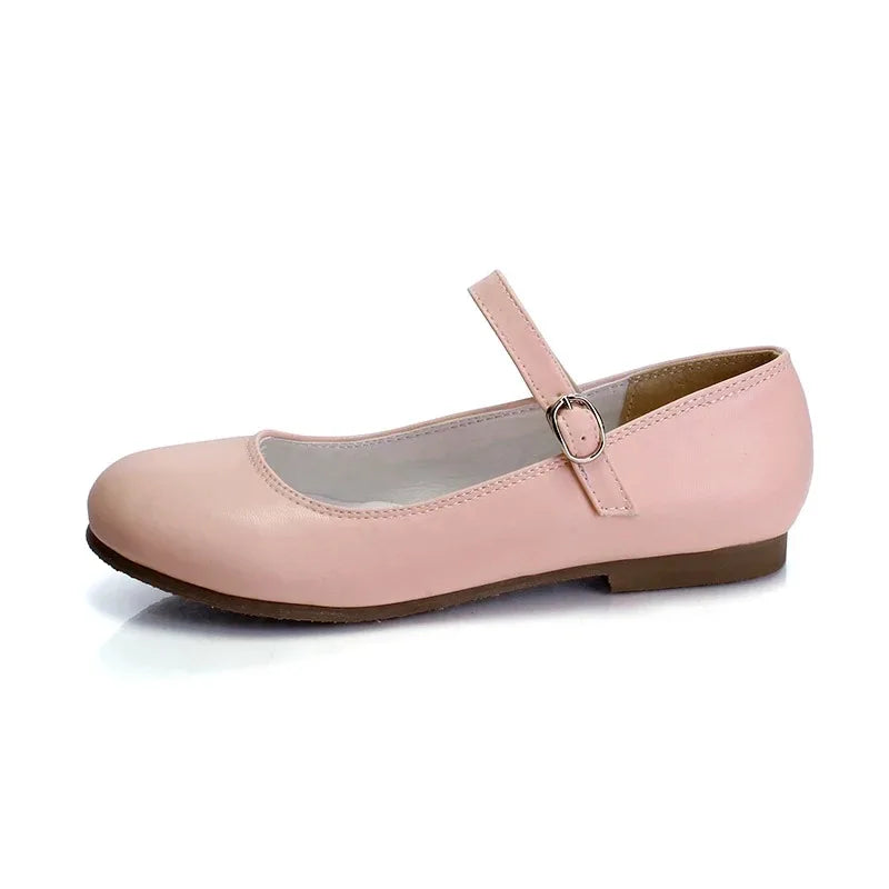 Buckle Strap Mary Jane Flats for Women – Casual & Stylish