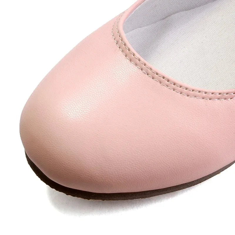 Buckle Strap Mary Jane Flats for Women – Casual & Stylish