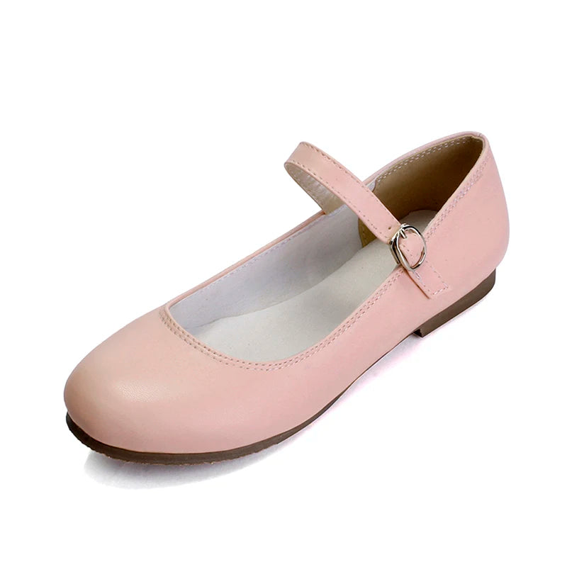 Buckle Strap Mary Jane Flats for Women – Casual & Stylish