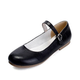 Buckle Strap Mary Jane Flats for Women – Casual & Stylish