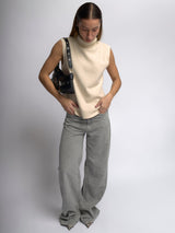 Chic Mini Shoulder Bag for Women – Edgy Design & Spacious Compartment