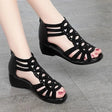 Chic Open Toe Wedge Sandals for Women – Comfortable & Stylish Design