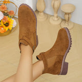 Chunky Heel Winter Boots for Women – Stylish & Cozy