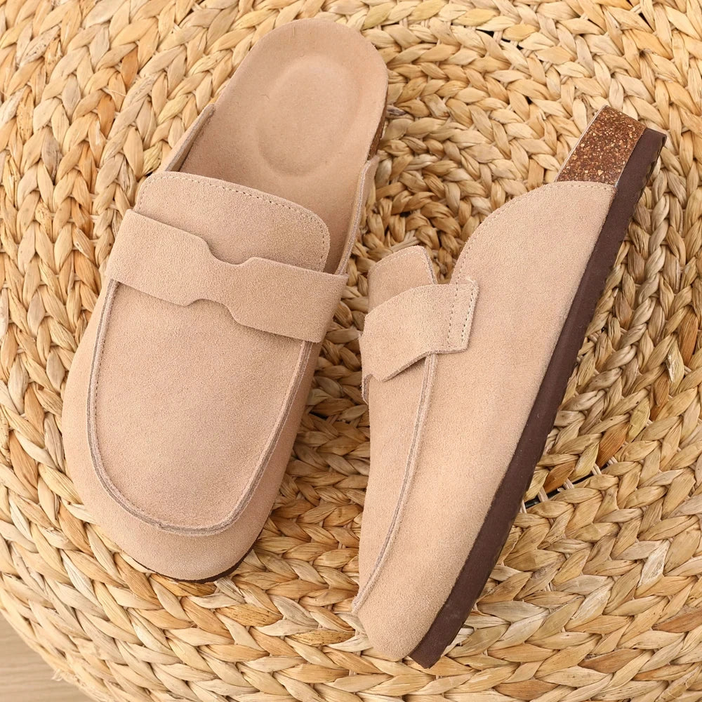 Classic Cork Clogs for Women – Comfortable & Breathable Design