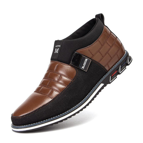 Classic Black Ankle Boots for Men – Comfortable Slip-On Style 3