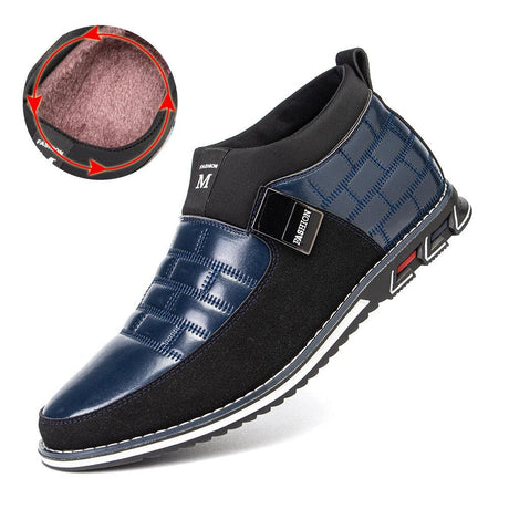 Classic Black Ankle Boots for Men – Comfortable Slip-On Style 5