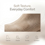 Almond Toe Ankle Boots for Women – Chic & Effortless V-Cut Style