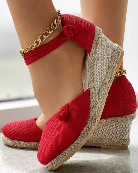 Closed Toe Wedge Espadrilles for Women – Stylish & Comfortable Summer Sandals