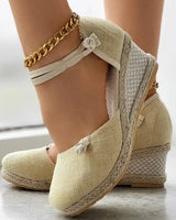 Closed Toe Wedge Espadrilles for Women – Stylish & Comfortable Summer Sandals