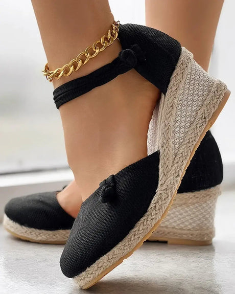 Closed Toe Wedge Espadrilles for Women – Stylish & Comfortable Summer Sandals
