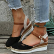 Closed Toe Wedge Sandals for Women – Chic & Comfortable Espadrille Wedges