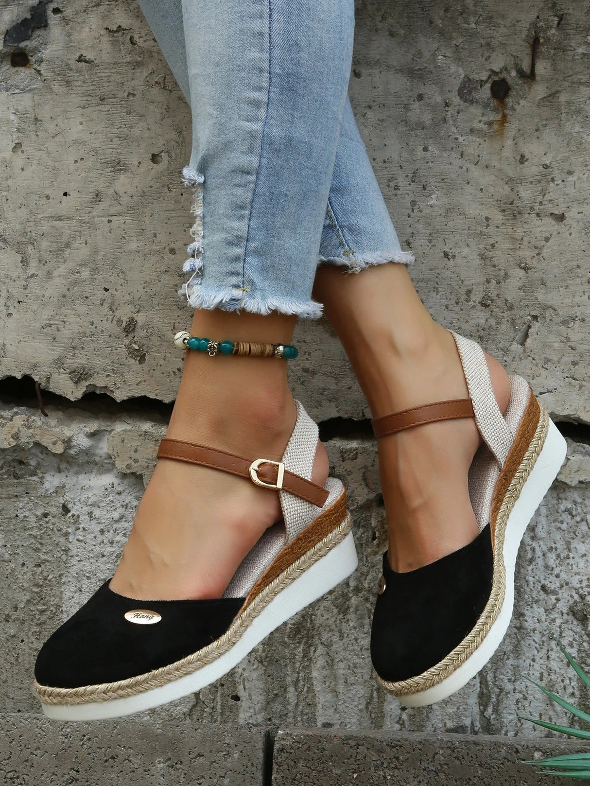 Closed Toe Wedge Sandals for Women – Chic & Comfortable Espadrille Wedges