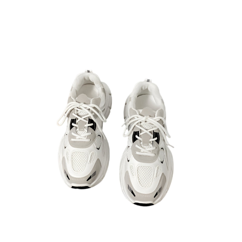 Colorblock Sneakers – Casual & Stylish – Lightweight Mesh Upper