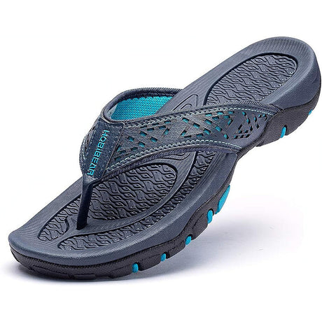 Comfortable Leather Flip Flops for Men – Casual Outdoor Style