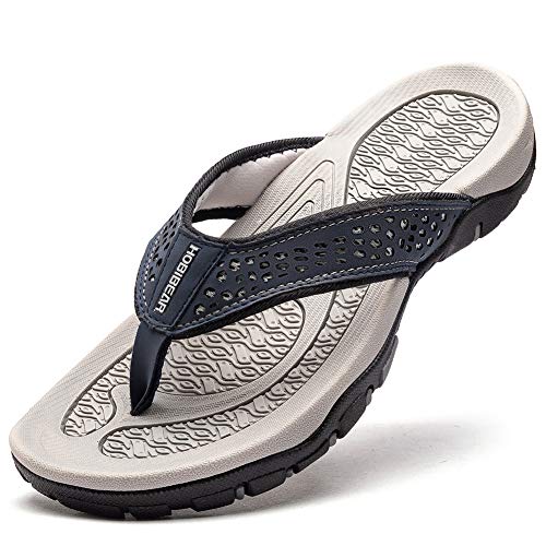 Comfortable Leather Flip Flops for Men – Casual Outdoor Style