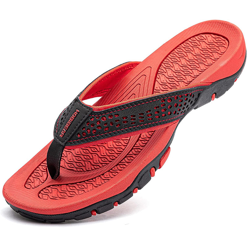 Comfortable Leather Flip Flops for Men – Casual Outdoor Style