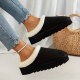 Cozy Slip-On Snow Boots for Women – Stylish & Warm for Winter Adventures