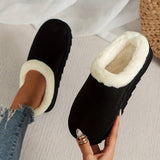 Cozy Slip-On Snow Boots for Women – Stylish & Warm for Winter Adventures